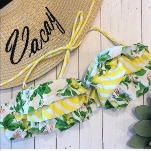 🍋 Victoria’s Secret Lemonade Bikini Top